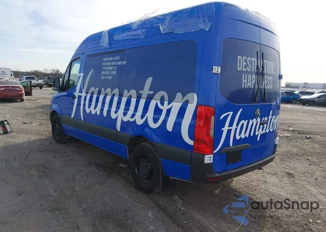 2025 Mercedes-Benz Sprinter 2500 Standard Roof 4-Cyl Diesel from USA, damaged, VIN W1Z4KFHY9SP788383